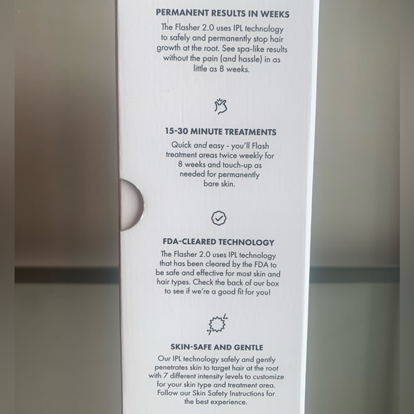 Nood Flasher 2.0 IPL Hair Removal Device – Like New – 573K Flashes - Picture 8 of 9